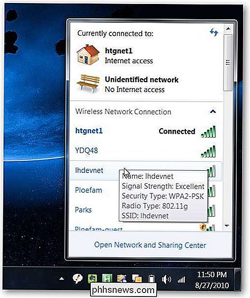 Sådan ændres prioriteten for trådløse netværk i Windows 7