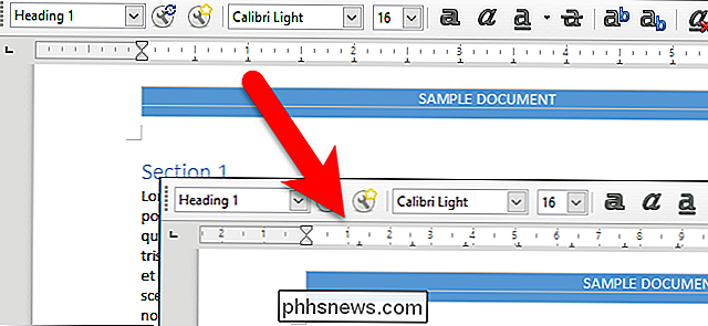 Sådan ændrer du måleenheden i LibreOffice Writer