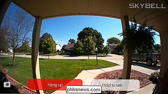 Jak změnit kvalitu videa SkyBell HD Doorbell