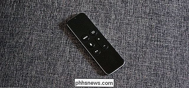 Het volume van uw tv wijzigen met de Apple TV Siri Remote