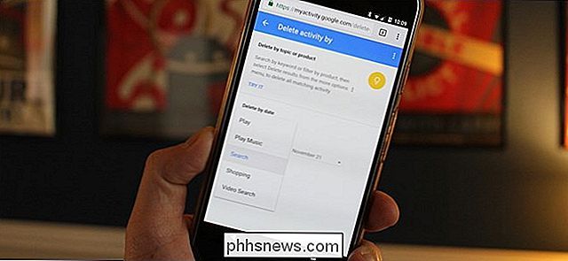 Sådan ryddes din Google Search History på Android