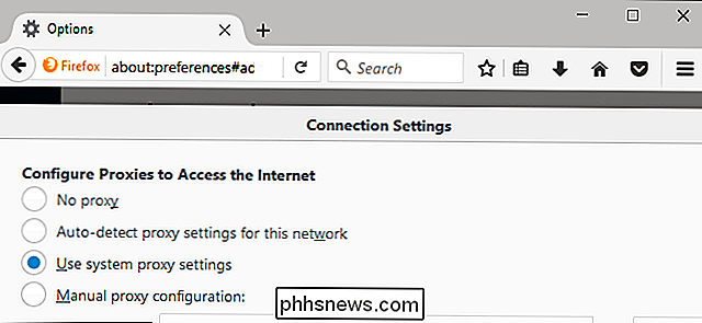 Come configurare un server proxy in Firefox