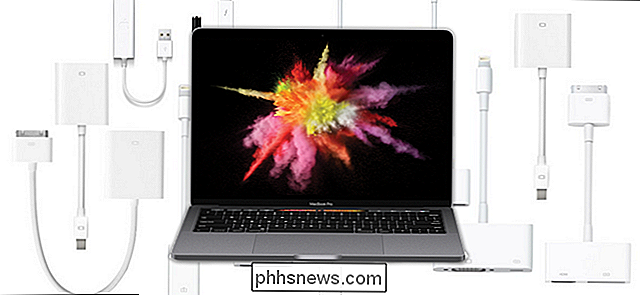 Cómo conectar cosas a su nueva MacBook con Fewest Dongles