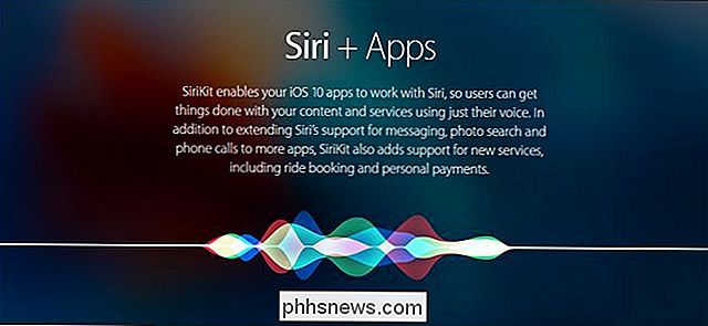 IOS-apps van derden beheren met Siri