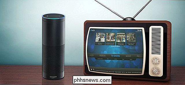 Uw Kodi Media Center besturen met een Amazon Echo
