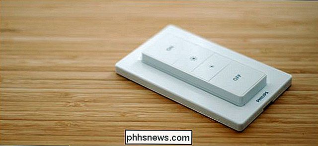 Ovládání světlometů Philips Hue s přepínačem Stmívač odstínu