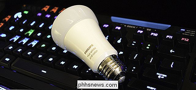 Ovládání světlometů Philips Hue pomocí klávesových zkratek