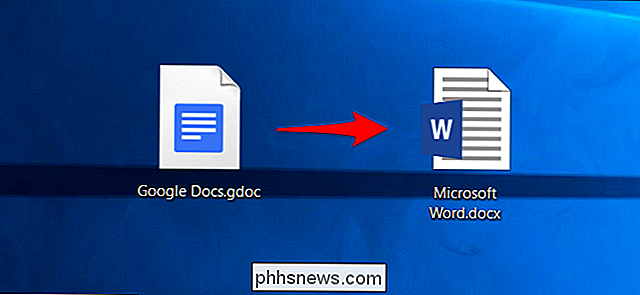 Så här konverterar du ett Google Docs-dokument till Microsoft Office Format