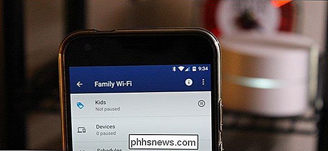 Family-labels maken en gebruiken op Google Wifi