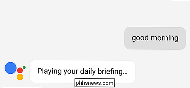 So passen Sie Ihr Google Assistant Daily Briefing an