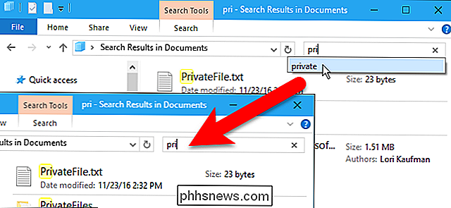 Cómo eliminar el historial de búsqueda en Windows File Explorer