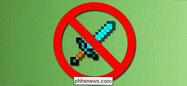 Wie man Player vs. Player (PVP) Schaden in Minecraft