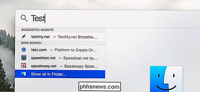 Weblight-zoekopdrachten van Spotlight op Mac, iPhone en iPad uitschakelen