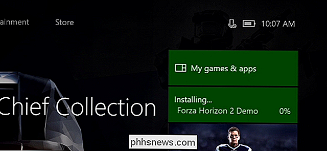 Games naar uw Xbox One downloaden vanaf uw telefoon