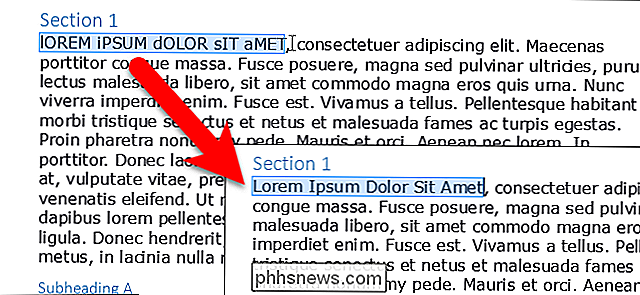 Slik endrer du enkelt tilfelle av tekst i LibreOffice Writer