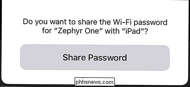 Sådan kan du nemt dele dit Wi-Fi-kodeord ved hjælp af din iPhone og iOS 11
