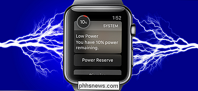 Hoe Power Reserve op Apple Watch in en uit te schakelen Watch