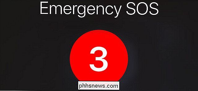 Emergency SOS-services op uw iPhone inschakelen