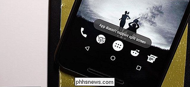 Jak povolit rozdělené obrazovky pro libovolnou aplikaci v systému Android Nougat
