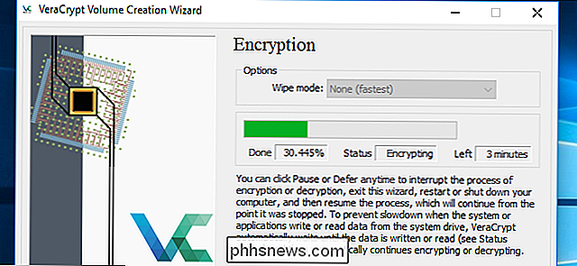 Så här krypterar du Windows System Drive med VeraCrypt