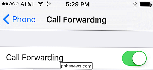 Jak přesměrovat volání na iPhone
