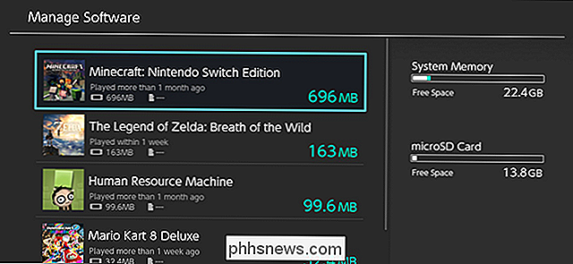 Sådan frigøres plads på din Nintendo-switchens interne opbevaring