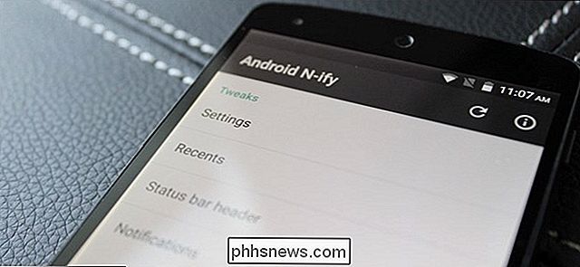 Cómo obtener funciones de Android Nougat en su teléfono antiguo con N-Ify