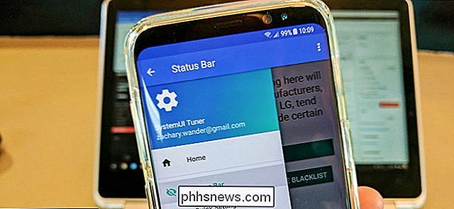 Jak získat systémový UI tuner systému Android pro zařízení, které nejsou skladem