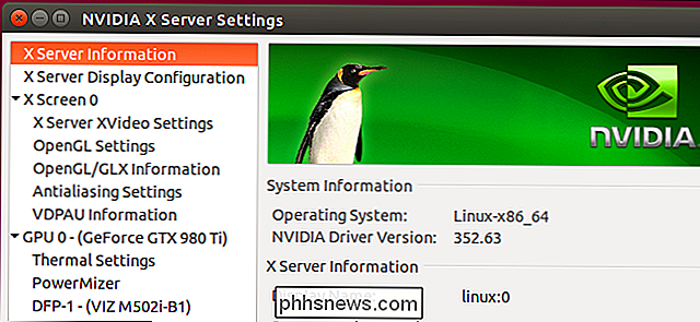 De nieuwste NVIDIA-, AMD- of Intel grafische stuurprogramma's downloaden op Ubuntu