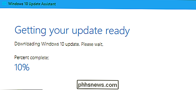 Så här får du Windows 10: s Fall Creators Nu uppdateras