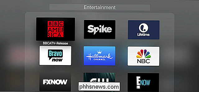 Comment regrouper les applications Apple TV dans des dossiers