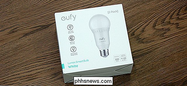 Installeren en instellen van Eufy Lumos Wi-Fi Smart Bulbs