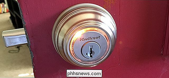 Installieren und Einrichten des Kwikset Kevo Smart Lock
