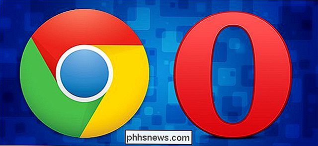 Installation des extensions Chrome dans Opera (et Extensions Opera dans Chrome)