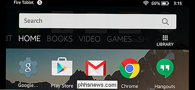 Hoe u de Google Play Store op de Amazon Fire Tablet of Fire HD 8 installeert