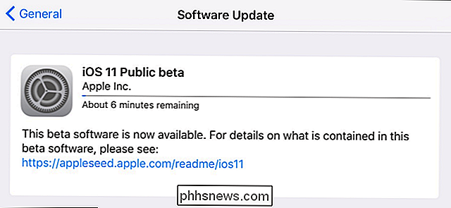 Sådan installeres iOS 11 Beta på din iPhone eller iPad