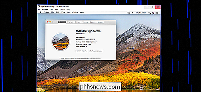 Como instalar o macOS High Sierra no VirtualBox no Windows 10