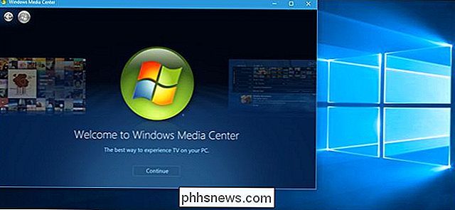 Installation de Windows Media Center sous Windows 10
