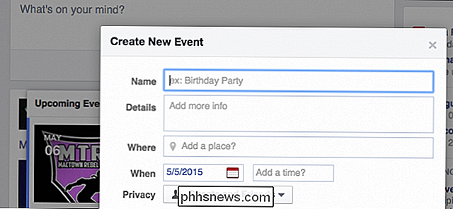Cómo invitar a todos los amigos a las invitaciones a eventos de Facebook o bloquearlas