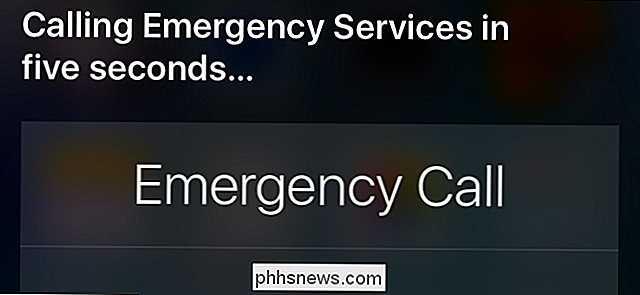 Cómo hacer una llamada de emergencia en un iPhone