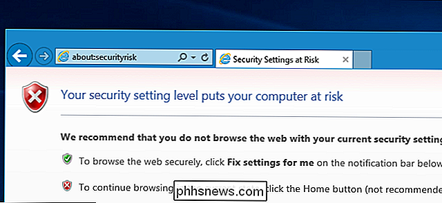 Sådan gør du Internet Explorer mere sikker (Hvis du sidder fast ved at bruge den)