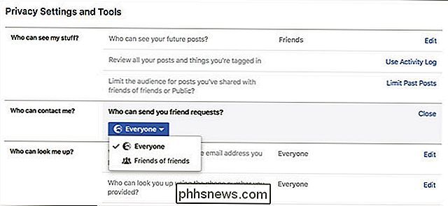 Hoe het voor mensen moeilijker wordt om uw Facebook-account te vinden