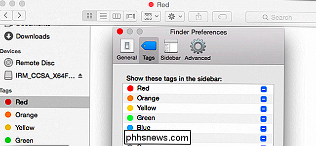 Hur man gör OS Xs Finder-taggar fungerar för dig