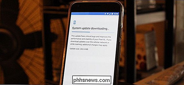 Vérification manuelle des mises à jour du système sur un téléphone Android