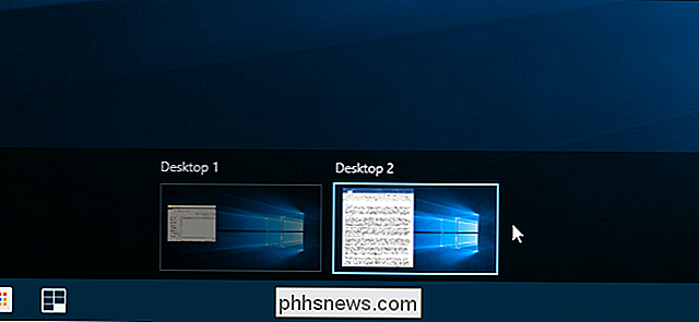 So öffnen Sie eine App oder Datei in einem neuen virtuellen Desktop unter Windows 10