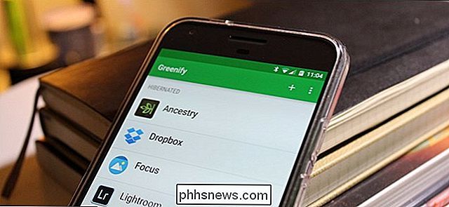 Sådan optimeres din Android-telefons batterilevetid med Greenify