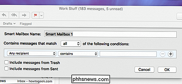 Sådan organiserer du din e-mail med smarte postkasser i Apple Mail