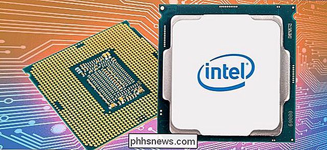 Postup přetaktování procesoru Intel a zrychlení počítače