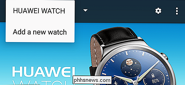 Meerdere Android Wear-horloges koppelen aan één telefoon