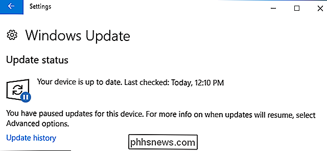 So unterbrechen und verzögern Sie Updates unter Windows 10